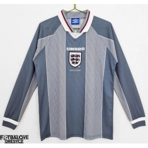 Anglie 1996 Retro Venkovní Dres Dlouhý Rukáv Anglie 1996 Retro Venkovní Dres Dlouhý Rukáv